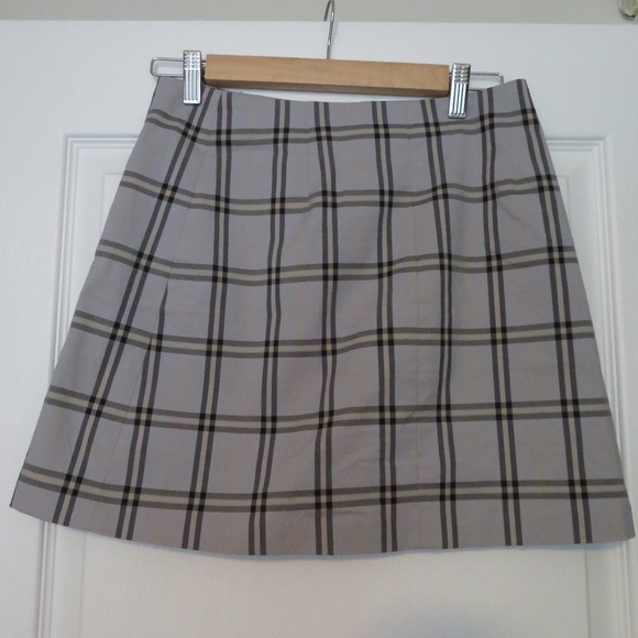 Aritzia Sunday Best Plaid Mini Skirt Small - Picture 2 of 10